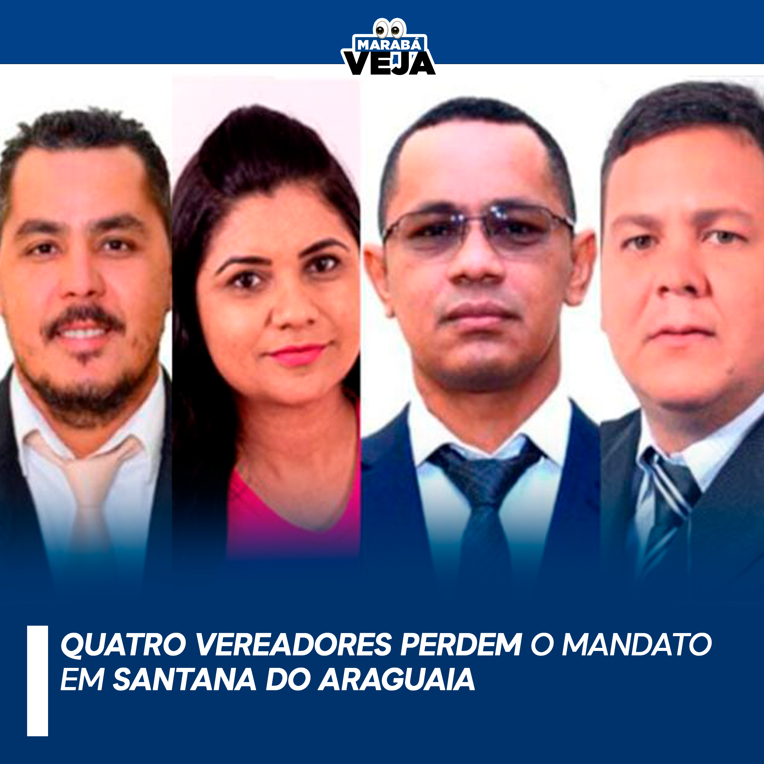 Quatro vereadores perdem o mandato em Santana do Araguaia por candidaturas laranjas