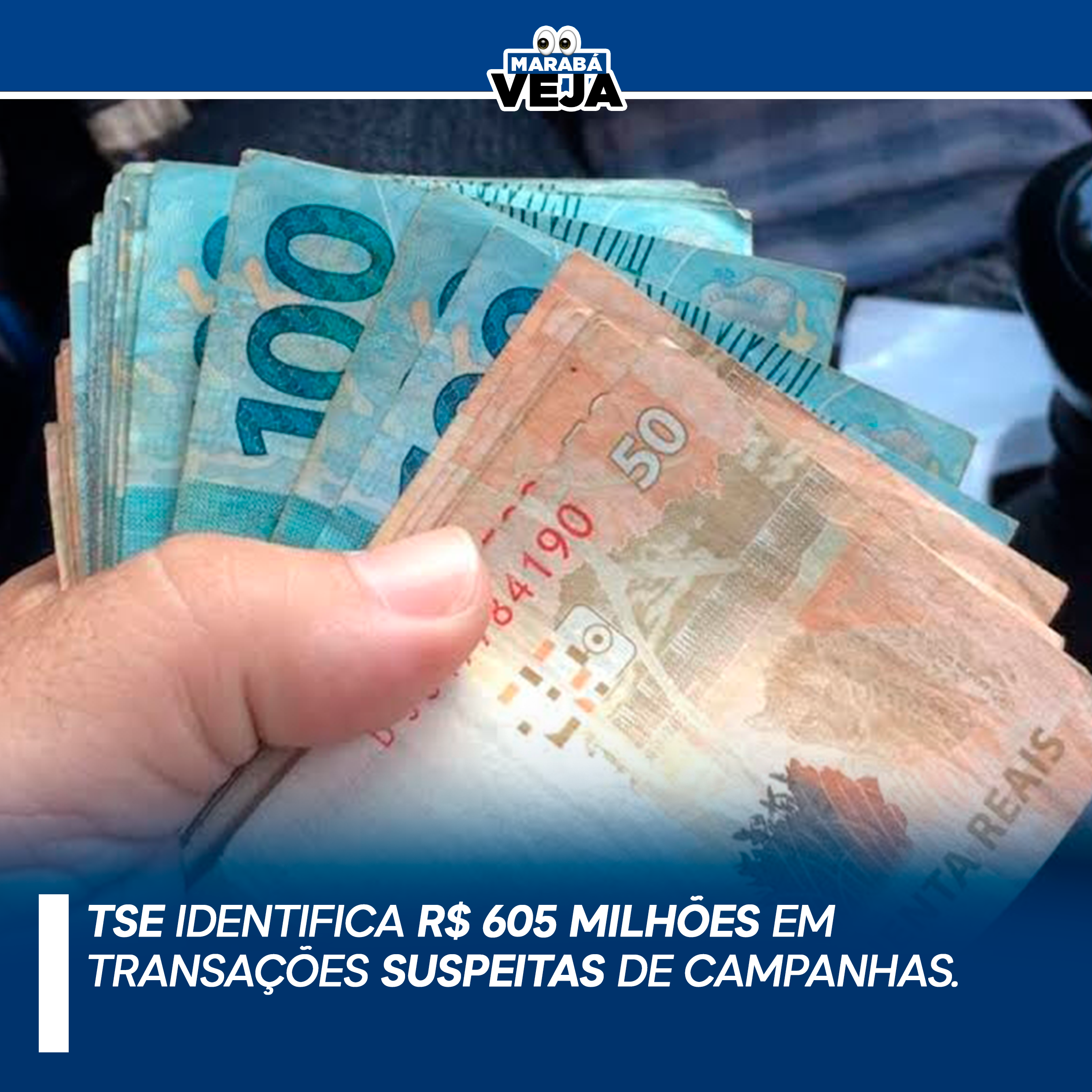 TSE identifica R$ 605 milhões em transações suspeitas de campanhas