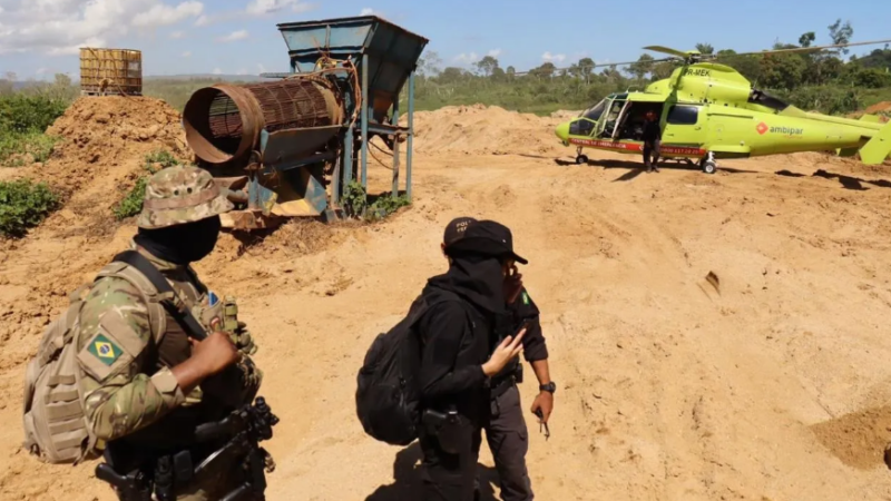 PF, Ibama e ICMBio fecham garimpos em Parauapebas, Canaã e Curionópolis