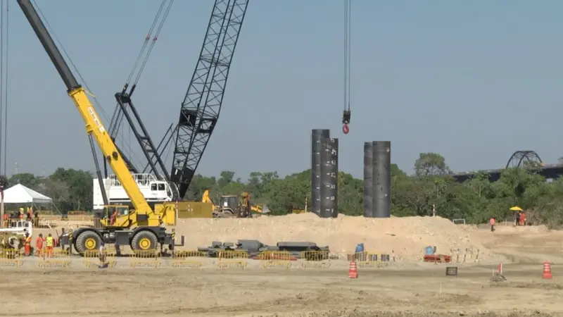 Começam obras de fundação das novas pontes do Rio Tocantins